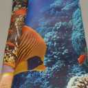 Bathroom Rugs Non Slip Quick Dry Bath mat Rubber Bathroom mat, Super Absorbent Bath mat, Washable Bathroom mat Bath Rugs, Shower Mat Bath Mats for Bath Floor, 16.9x35.4in, Coralline