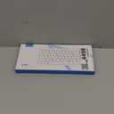 OMOTON Bluetooth Keyboard Compatible with Mac ONLY, Compact Wireless Keyboard Compatible with MacBook Pro/Air, iMac, Mac mini/Pro, Silver