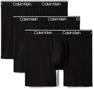 Calvin Klein Men's Micro Stretch 3-pack Boxer Brief Large