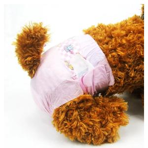 Flying Paws Disposable Dog Diapers - Female Dog Diapers with Adjustable Foam Tail Hole, Ultra Protection Puppy & Cat Diapers Wetness Indicator for Dogs in Heat or Incontinence,10pcs Size M