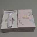 7 Color Neck Face Massager - Facial Massager Tool for Skin Care at Home, Vibrating Face Massager with Thermals, Galvanic Machines White