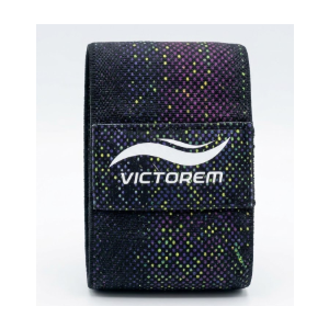 Victorem Resistance Hip Booty Bands Set - Fabric Bands for Glutes and Legs Exercise - with Digital Workout Guide pack of 2