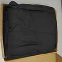 Amazon Basics Lightweight Super Soft Easy Care Breathable Microfiber 4 Piece Cozy Comfortable Bed Sheet Set, Wrinkle Resistant with 14-Inch Deep Pockets, Queen, Black, Solid
