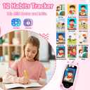 Kids Smart Phone with Dual Camera, Game & Music Player, Toddler Learning Play Toy Cell Phone, Gifts for Girls, Christmas, Birthday, Age 3-10, Light Pink