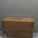 Thickened Clear Shoe Storage Organizer with Magnetic Door, Sturdy Stackable Shoe Boxes for Closet, Collapsible Space-Saving Shoe Rack for Sneakers & Boots, Plastic Shoe Cabinet Box Set, 6 Pack, White