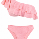 Bikinis for Women Womens Sexy Solid Color Swimwear Two-piece Slim Swimsuit Bikini Straped Swimsuits, Small