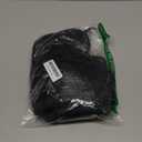 Unisex Natural Black Straight Flip in Short Full Bang Realistic Halloween Costume Cosplay Synthetic Bob Wig