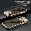 Designed for Apple iPhone Air case case Simple Style with Stylus Fingerprint-Resistant Anti-Fall Protective Cases,Green