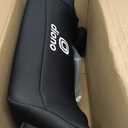 Diono Solana, No Latch, Single Backless Booster Car Seat, Lightweight, Machine Washable Covers, Cup Holders, Black