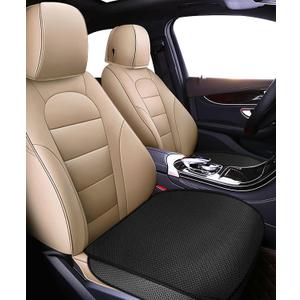 Automotive Seat Cushions, Car Accessories Breathable Car Seat Cover, Universal Anti-Slip Drivers Seats Covers Protector with Storage Pocket, Vehicle Interior Accessories, Fits SUV Truck (Black)