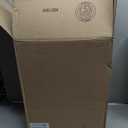 Amazon Basics Lightweight Rectangular Commercial Office Wastebasket, 10 Gallons, Grey