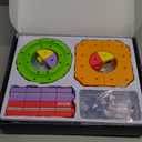 klick Rail Electric Train Set 3D Magic Flexible Race Track for Kids 3 4 5 6 7 8 Years Old, 48 pcs Race Car Track Block with Anti-Gravity, Educational STEM Toy Boys Girls Birthday