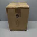 Kemeco Solar Post Light with Pire Mount Base, Outdoor Dusk to Dawn Waterproof Aluminum Lamp Bright Sandy Colored LED Solar Powered for Pole Pillar Gates Yard Deck Garden Decoration