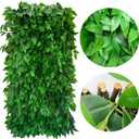 Expandable Fence Privacy Screen for Balcony Patio Outdoor,Decorative Faux Ivy Fencing Panel,Artificial Hedges (Single Sided Leaves)