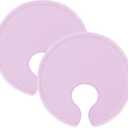 3 Pack Coldcool Breast Therapy Gel Pack for Hot & Cold Relief - Reusable Lactation Ice Packs for Breastfeeding Engorgement, Post-Surgery Recovery, Mastiti(Purple)