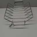 Rib Rack and Turkey Rack for Smoking and Grilling, Stainless Steel Dual-Purpose Roasting Rack for L/XL Big Green Egg, Kamado Joe, and Other 18" Grills