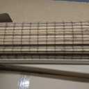 UNISHADES Cordless Bamboo Roman Shades for Windows, Blinds Size (30.5" W 64" H) Colour (Highfield Teak)