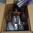 Bed Vacuum Cleaner, Mattress Vacuum with 2 Roller Brushes 253.7nm UV-C Light & Ultrasonic,145F Heat, HEPA Filter, 18kPa Suction 650W Powerful Handheld Vacuums for Dust & Pet Hair(Corded)