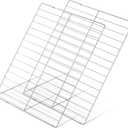 Upgraded WB48X20249 Oven Rack Cooktop Replacement Parts for GE Oven Stove Rack 23.7’’ x 16’’ 304 Stainless Steel GE Hotpoint Gas Range Gliding Wire Rack JGB700SEJ1SS JGB720DEJ1BB Metal Rack-Flat 2 Pcs