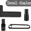 Zonon 4pcs Engine Stand Replacement Heavy Duty Engine Stand Parts Shifting Arms Compatible with Specific Brand Numbers 555-80040, 555-80041, 555-80042, 555-80098 Easy to Assembly Disassembly