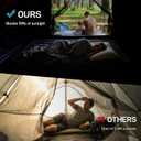 EVER ADVANCED 8 Person Camping Blackout Design Tent