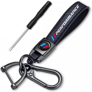 Car leather alloy keychain keyring with car logo Keychain Keyring accessories (Mp)
