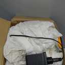 12FT Giant Halloween Inflatables Ghost with 3-Colored Flame Rotation LED Lights, Huge Spooky Halloween Decoration Outdoor Large Halloween Blow Up Yard Decorations Tall Blow-ups for Lawn Party (1PCS)