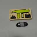 Bundle of Philips Norelco OneBlade 360 Face & Body Hybrid Electric Trimmer and Shaver, QP2834/70 + Philips Norelco Genuine OneBlade 360 Blade Replacement Blades, 2 Count, QP420/80 (Black/Lime Green)