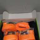 10ft Square Hammock for 4-5 Adults & Kids - 1000lbs Max Capacity! Heavy Duty Camping Hammock w/ 4 Ratchet Straps & Net Pocket, Portable Backyard, Lake, Travel Gear