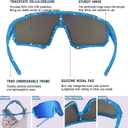 Kids Baseball Sunglasses - Youth Baseball Sunglasses for Boys Girls - Sports Softball Shades Age 4-10