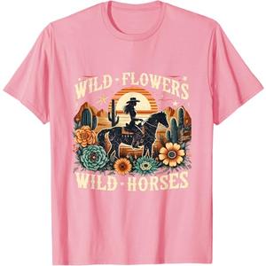 Wild Horses T-Shirt (Small, Black)