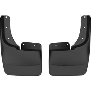 Husky Liners - Front Mud Guards | 1997-2004 Ford F150 Standard/SuperCab w/OE Fender Flares, Front Set - Black, 2 Pc | 56411