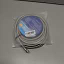 Refrigerator water line - 25 FT Premium Stainless Steel Braided Ice Maker Water Hose,Food grade PEX Inner Tube Fridge Water Line with 1/4" Fittings for Refrigerator Ice Maker