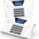 60L Intercoms Wireless for Home, 1700ft 2026 Wireless Intercom System with Full Duplex & Group Call, Hands Free Two Way Real Time Home Intercom for Elderly, Kids & Office (2 Pack)