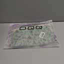 OQQ Women's 3 Piece Tank Tops Strappy Sleeveless Square Neck Stretch Tee Shirts Crop Camis (S)