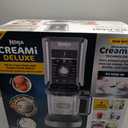 Ninja CREAMi Deluxe Treat Maker, Ice Cream and Frozen Desserts, Sorbet, Milkshakes, Yogurt and More, 11-in-1 Programs, XL Capacity, Includes Two 24-oz Family-Size Tubs, Silver, NC501