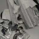 Industrial Black Iron Pipe Shelf Brackets Wall Mount DIY Shelving Brackets Pipe Decor Wall Rustic Garment Rack Hardware Included, 8 Inch Set of 6