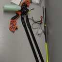 Bowfishing Bow and Arrow Set for Adults Beginner Bow Fishing Combo Kit with Bowfishing Arrows Bowfishing Reel (30lbs, Orange)