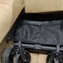 360LBS Collapsible Wagon Cart Foldable - Heavy Duty Portable Utility Folding Beach Wagon Cart with 360° Swivel Wheels & Brakes for Groceries Garden Beach Sports Shopping Camping