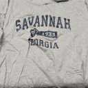 Savannah Georgia GA Vintage Sports Design Navy Print T-Shirt 3XL