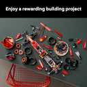 LEGO Technic Ferrari SF-24 F1 Model Car Kit - Building Set for Adults, Ages 18+ with Realistic Features - Ferrari DIY Craft for Display - Gift Idea for F1 Fans - 42207