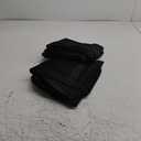 NICETOWN Blackout Curtain Panels 72 inches Length - Light Reducing Thermal Insulated Solid Grommet Room Darkening for Bedroom/Night Shift (Set of 2, 46 inches Wide, Black)