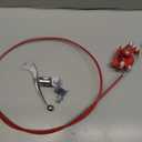 80cc Mini Bike Rear Brake Caliper Kit Brake Lever Compatible with Monster Mega Moto MMB80 GMB100 Colemen CT100U CC100X Baja DB30 Monster Motovox MBX10 MBX11 Predator 79cc 97cc 100cc Engine Part