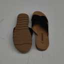 Soda LUCY ~ Women Open Toe Flatform Platform Crisscross Band Upper Fashion Slide Sandals Black 6