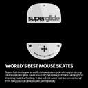 Pulsar Gaming Gears Superglide - Fastest and Smoothest Mouse Feet/Skates Made with Ultra Strong Flawless Glass Super Fast Smooth and Durable Sole for Vaxee XE