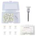 Dental Polishing Paste-Impregnated Disc Composite Polishing Disc Kit Felt Finishing Buff 1 inch Discs with Mandrel High Gloss Polishing (8000-12000rpm/min)