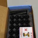 Set of 24, 14x2.0 Spline Lug Nuts Fits 2003-14 Ford Expedition Lincoln Navigator 2004-14 F150 (Black)