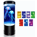 Jellyfish Lamp,7 Color Changing Night Light,USB/Battery Jelly Fish Light Lamp,Aquarium Light Desk Lamp for Home Room Bedroom Office,Jellyfish Tank Table Lamp Present Decor for Girls Boys Kids Adults