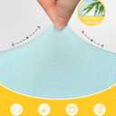 Bamboo Viscose Girls' Dresses Long Sleeve Toddler and Little Kids Twirl Dress (4T, Blue Christmas)