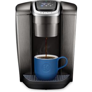 Keurig K-Elite Single Serve K-Cup Pod Coffee Maker, with Strength and Temperature Control, Iced Coffee Capability, 8 to 12oz Brew Size, Programmable, Brushed Slate